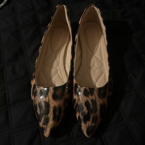 Leopard Print Women's Flats
